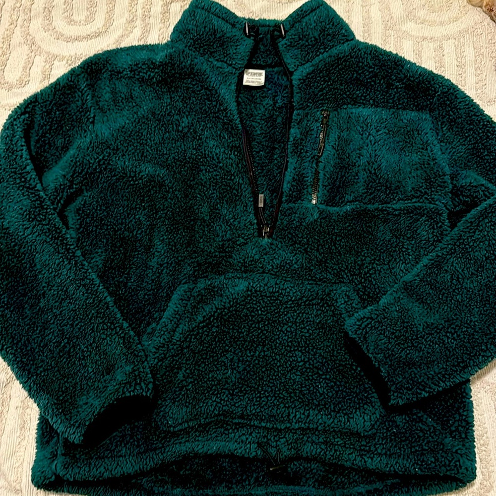 PINK Fleece half zip.